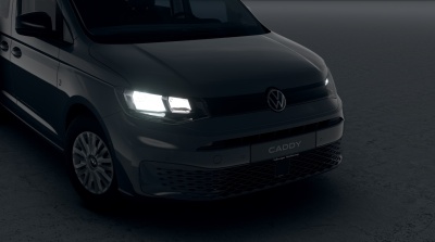 VW Caddy Basis 2.0 TDI (pohľad do interiéru)