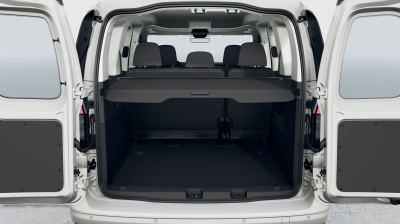 VW Caddy Basis 2.0 TDI (pohľad do interiéru)