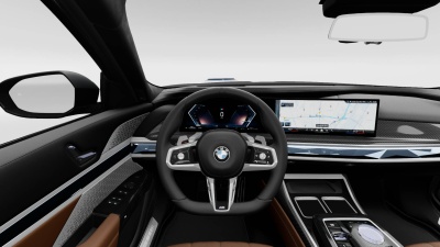BMW 740d xDrive Sedan (pohľad do interiéru)