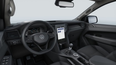 VW Amarok 2.0 TDI 4WORK 4x4 (pohľad do interiéru)