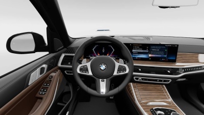 BMW X7 40d xDrive (pohľad do interiéru)