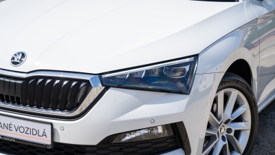 Škoda Scala 1.0 TSI Style (pohľad do interiéru)