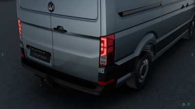 VW Crafter L3H2 35 2.0 TDI (pohľad do interiéru)