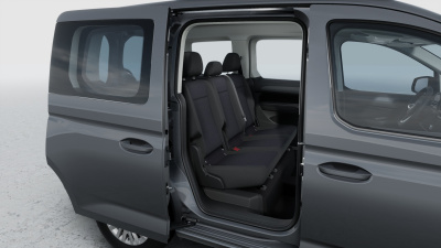 VW Caddy Basis 2.0 TDI (pohľad do interiéru)