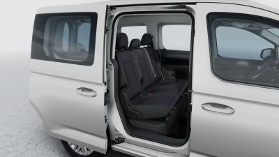 VW Caddy Basis 2.0 TDI (pohľad do interiéru)