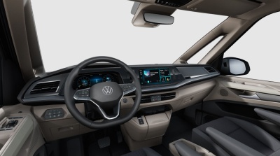 VW Multivan Bulli Long 2.0 TDI (pohľad do interiéru)