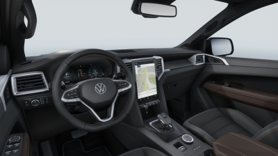 VW Amarok 3.0 TDI PanAmericana 4x4 N1 (pohľad do interiéru)
