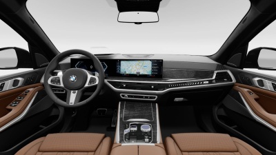 BMW X5 30d xDrive (pohľad do interiéru)