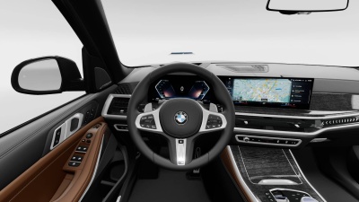 BMW X5 30d xDrive (pohľad do interiéru)