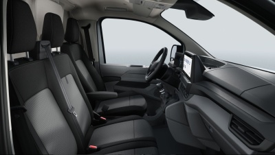 VW Transporter Basis LR 2.0 TDI (pohľad do interiéru)