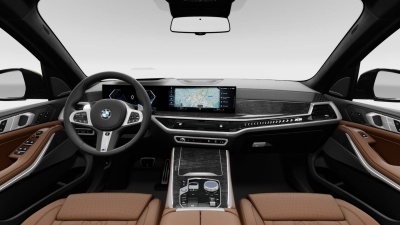BMW X5 30d xDrive (pohľad do interiéru)