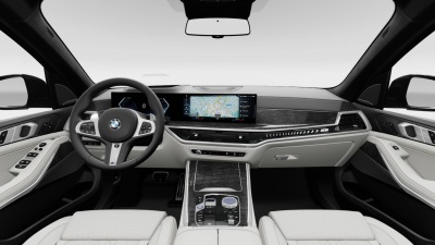 BMW X5 40d xDrive (pohľad do interiéru)