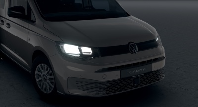 VW Caddy Basis 2.0 TDI (pohľad do interiéru)
