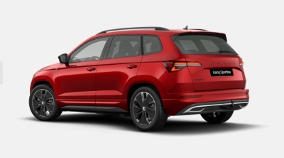 Škoda Karoq 1.5 TSI Sportline (pohľad zozadu)