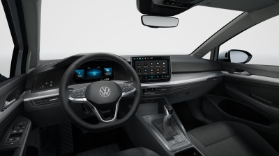 VW Golf Variant 1.5 TSI (pohľad do interiéru)