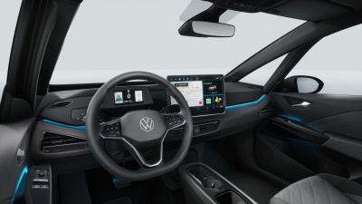 VW ID.3 Pure Limited (pohľad do interiéru)