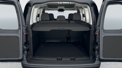 VW Caddy Basis 2.0 TDI (pohľad do interiéru)