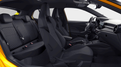 Škoda Fabia 1.5 TSI Monte Carlo (pohľad do interiéru)