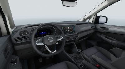 VW Caddy Cargo Basis 1.5 TSI (pohľad do interiéru)