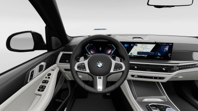 BMW X5 40d xDrive (pohľad do interiéru)