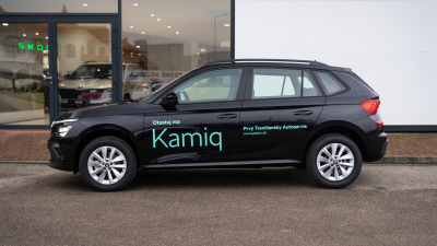 Škoda Kamiq 1.5 TSI Drive 130 Plus (pohľad do interiéru)