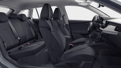 Škoda Scala 1.0 TSI Selection (pohľad do interiéru)