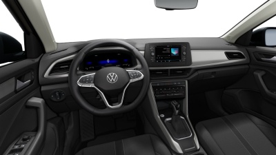 VW T-Roc 1.5 TSI Limited (pohľad do interiéru)