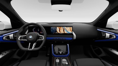 BMW X3 40d xDrive (pohľad do interiéru)