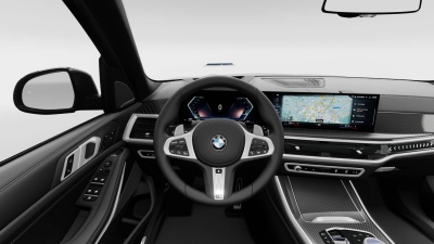 BMW X5 30d xDrive (pohľad do interiéru)