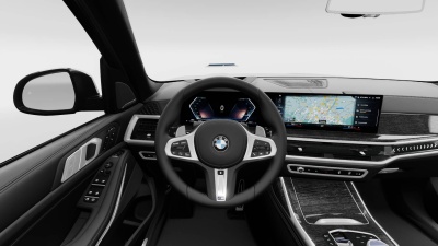BMW X7 40i xDrive (pohľad do interiéru)