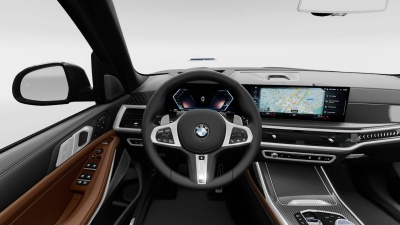 BMW X7 40d xDrive (pohľad do interiéru)