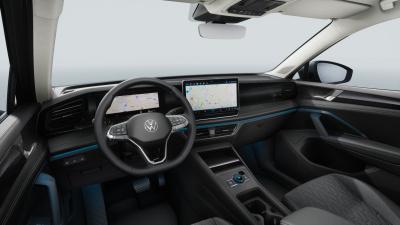 VW Tiguan 1.5 eTSI Limited (pohľad do interiéru)