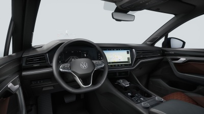 VW Touareg 3.0 TDI Premium Limited (pohľad do interiéru)