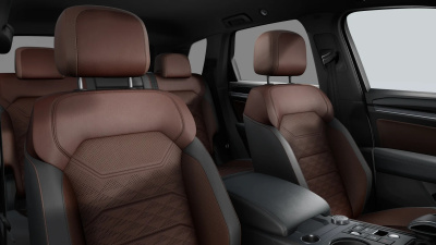 VW Touareg 3.0 TDI R-Line Limited (pohľad do interiéru)