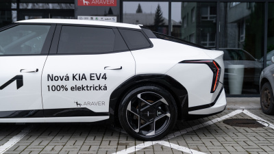 Kia EV4 FB Sport (pohľad do interiéru)