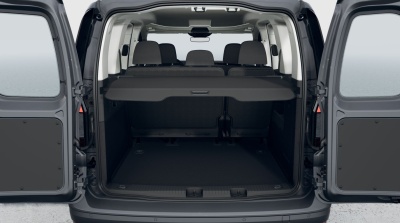 VW Caddy Basis 2.0 TDI (pohľad do interiéru)
