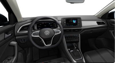 VW T-Roc 1.5 TSI Limited (pohľad do interiéru)