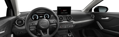 AUDI Q2 1.5 TFSI Advanced (pohľad do interiéru)