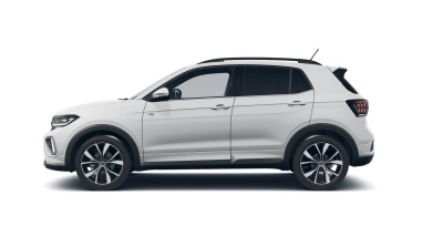 VW T-Cross 1.5 TSI R-Line Limited (pohľad zboku)