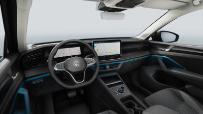 VW Tiguan 1.5 TSI eHybrid Limited (pohľad do interiéru)