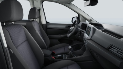 VW Caddy Basis 1.5 TSI (pohľad do interiéru)
