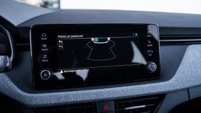 Škoda Scala 1.0 TSI Selection (pohľad do interiéru)