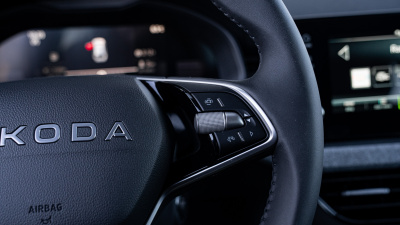 Škoda Scala 1.0 TSI Selection (pohľad do interiéru)