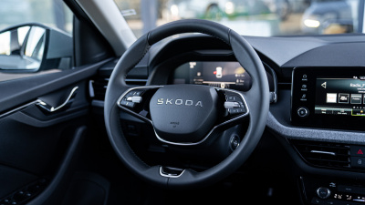 Škoda Scala 1.0 TSI Selection (pohľad do interiéru)