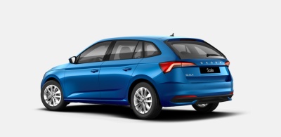 Škoda Scala 1.0 TSI Selection (pohľad zozadu)