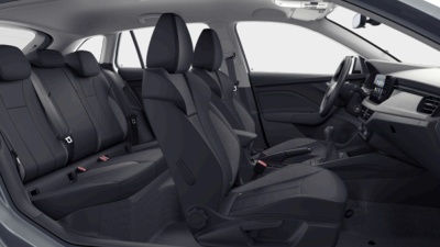 Škoda Scala 1.0 TSI Selection (pohľad do interiéru)