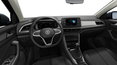 VW T-Roc 1.5 TSI Limited (pohľad do interiéru)