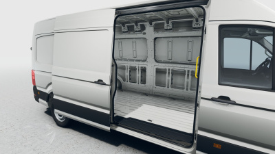 VW Crafter L4H3 35 2.0 TDI (pohľad do interiéru)