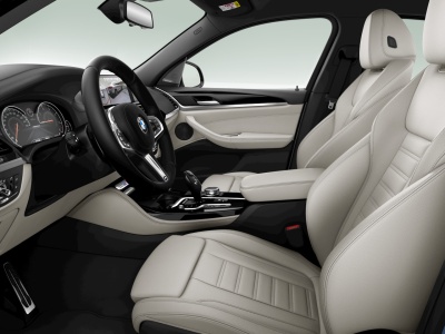 BMW X4 M40d xDrive (pohľad do interiéru)