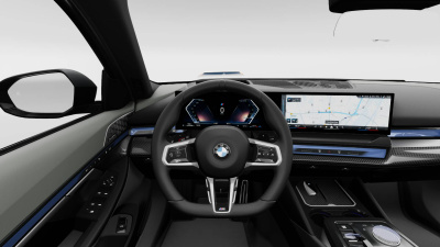 BMW 540d xDrive Sedan (pohľad do interiéru)